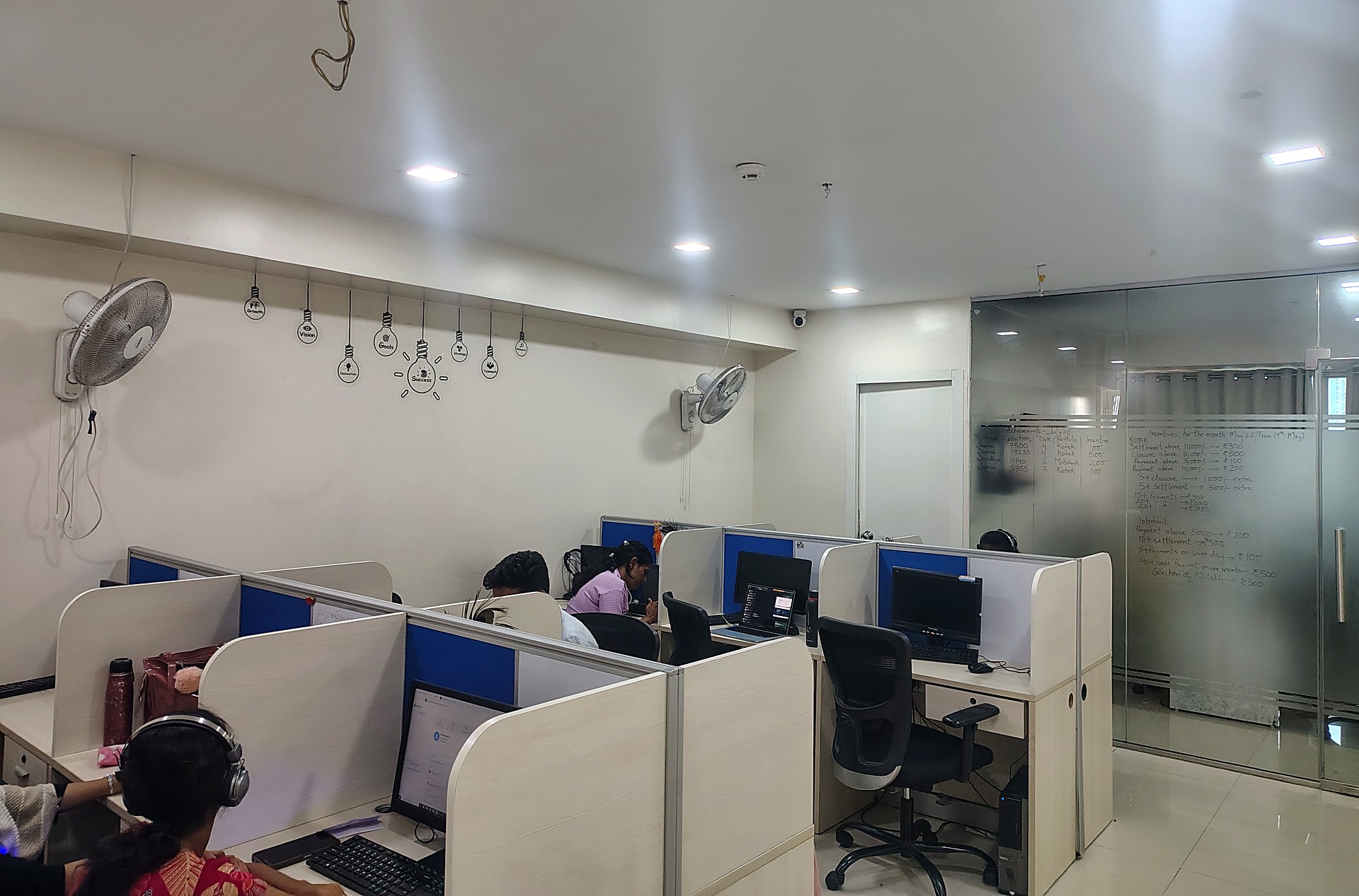 SKYS Enterprises calling agents at work